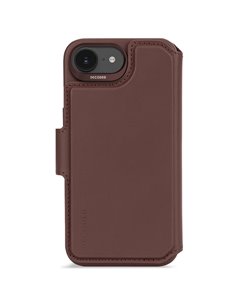 Decoded Leather Detachable Wallet iP 16e Chocolate Brown