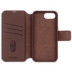 Decoded Leather Detachable Wallet iP 16e Chocolate Brown