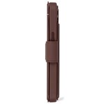 Decoded Leather Detachable Wallet iP 16e Chocolate Brown