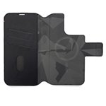 Decoded Leather MagSafe Modu Wallet iP 12/13/14 Pro Max nero