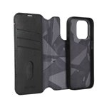 Decoded Leather Detachable Wallet for iPhone 15 Pro Black