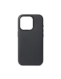 Decoded Leather Backcover for iPhone 15 Pro Max Black