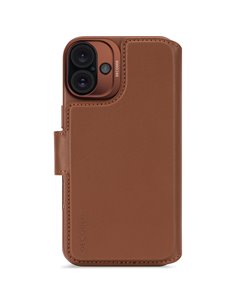 Decoded Leather Detachable Wallet iPhone 16 Tan