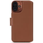Decoded Leather Detachable Wallet iPhone 16 Tan