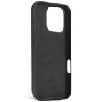 Decoded Leather Backcover iPhone 16 Pro Black