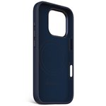 Decoded AntiMicrobial Silicone cust. post. iPhone 16 Pro Navy