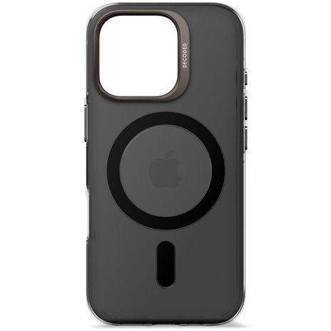 Decoded Recycled Plastic cust.p. iPhone 16 Pro trasparente nero
