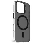 Decoded Recycled Plastic cust.p. iPhone 16 Pro trasparente nero