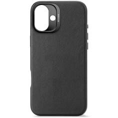 Decoded Leather Backcover iPhone 16 Plus Black 2