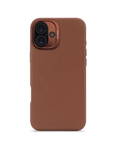 Decoded Leather Backcover iPhone 16 Plus Tan