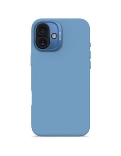 Decoded AntiMicrobial Silicone Backc. iPhone 16 Plus Light Blue