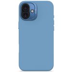 Decoded AntiMicrobial Silicone Backc. iPhone 16 Plus Light Blue