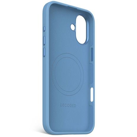 Decoded AntiMicrobial Silicone Backc. iPhone 16 Plus Light Blue