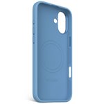 Decoded AntiMicrobial Silicone Backc. iPhone 16 Plus Light Blue