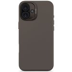 Decoded AntiMicrobial Silicone Backcover iPhone 16 Plus Black