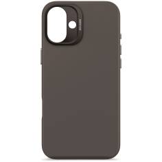 Decoded AntiMicrobial Silicone Backcover iPhone 16 Plus Black 2