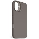 Decoded AntiMicrobial Silicone Backcover iPhone 16 Plus Black