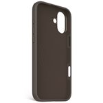 Decoded AntiMicrobial Silicone Backcover iPhone 16 Plus Black
