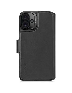 Decoded Leather Detachable Wallet iPhone 16 Plus Black