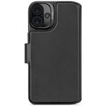 Decoded Leather Detachable Wallet iPhone 16 Plus Black