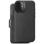 Decoded Leather Detachable Wallet iPhone 16 Plus Black