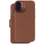 Decoded Leather Detachable Wallet iPhone 16 Plus Tan