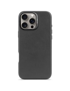 Decoded Leather Backcover iPhone 16 Pro Max Black