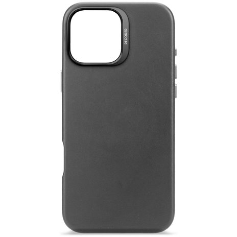 Decoded Leather Backcover iPhone 16 Pro Max Black