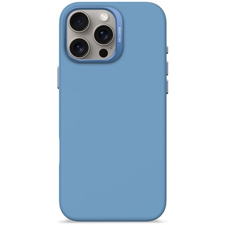 Decoded AntiMicrobial Silicone cust.p. iPhone 16 Pro Max azzur.
