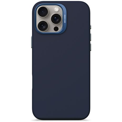 Decoded AntiMicrobial Silicone cust.post.iPhone 16 Pro Max Navy