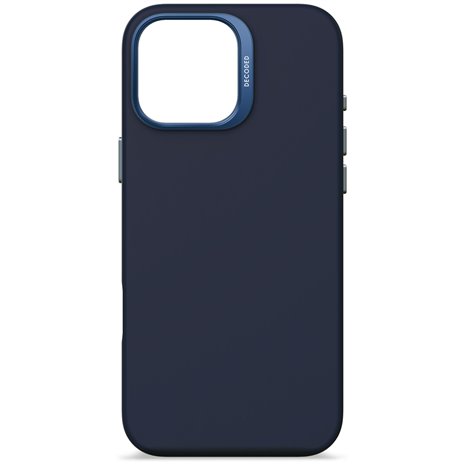 Decoded AntiMicrobial Silicone cust.post.iPhone 16 Pro Max Navy