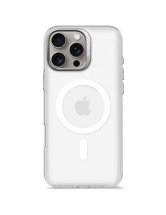 Decoded Recycled Plastic Backc. iPhone 16 Pro Max Transp. White