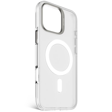 Decoded Recycled Plastic Backc. iPhone 16 Pro Max Transp. White