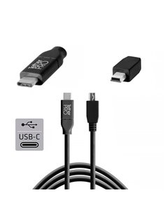 Tether Tools USB-C a 2.0 Mini B 5 Pin 4,60m nero