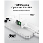 Belkin BOOST Charge 25W USB-C caricabatt. PD bian. WCA012kqWH