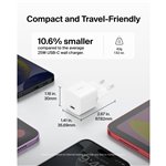 Belkin BOOST Charge 25W USB-C caricabatt. PD bian. WCA012kqWH
