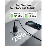 Belkin BOOST Charge 25W USB-C sw Lad.PD/PPS 1m K. WCA012kq1MBK-B6