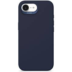 Decoded AntiMicrobial Silicone cust. post. iPhone 16e Navy 2