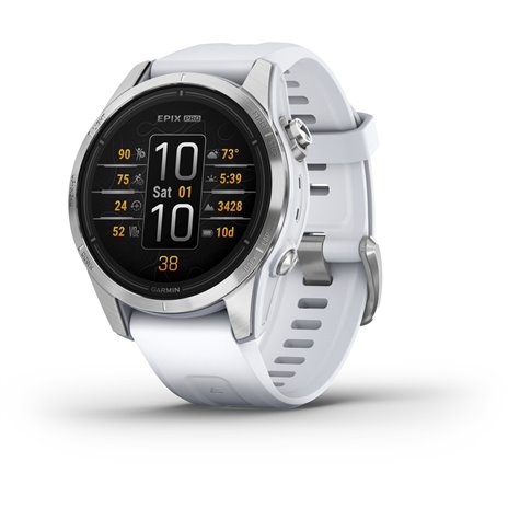 Garmin Epix Pro (Gen 2) (42mm) steinweiß/silber