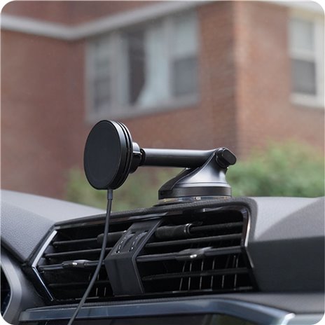 iOttie Velox Qi2 Wireless MagSafe Dash + Windshield Mount