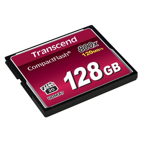 Transcend Compact Flash 128GB 800x