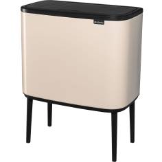 Brabantia pattum. Bo Touch Bin 3 x 11 L Soft Beige 2
