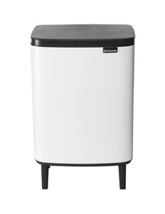 Brabantia BO pattumiera HI 12 l bianco