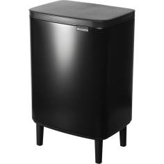 Brabantia BO pattumiera HI 12 l nero opaco 2