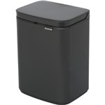 Brabantia BO Mülleimer HI 12 l Matt Steel Fingerprint Proof
