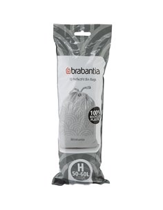 Brabantia PerfectFit sacchetti immondiz. codice H (50-60 litri)
