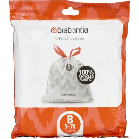 Brabantia PerfectFit sacchetti immondizia codice B (5-7 litri)