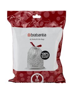 Brabantia PerfectFit sacchetti immond. NewIcon, Cod. Y (20 l.)