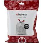 Brabantia PerfectFit sacchetti immond. NewIcon, Cod. Y (20 l.)