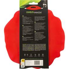 Charles Viancin papavero 20 cm coperchio in silicone, rosso 2
